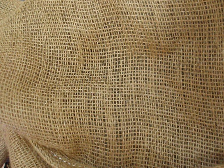 Gewebter Sackleinen