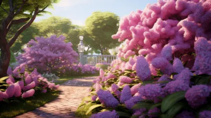 jardin de lilas