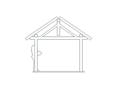 gazebo de jardin pour une maison d'été