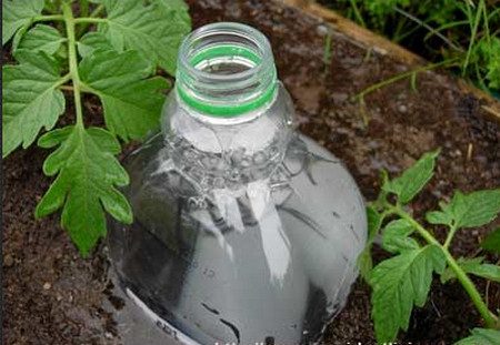 enterrer une bouteille