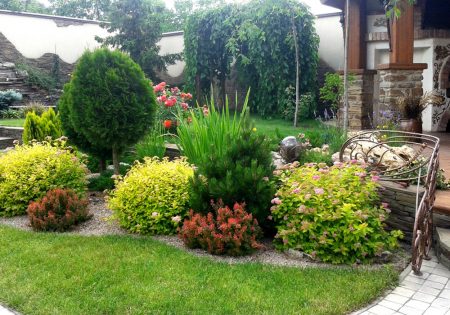 10 dönümlük yazlık ev için kendin yap peyzaj tasarımı, fotoğraflar
