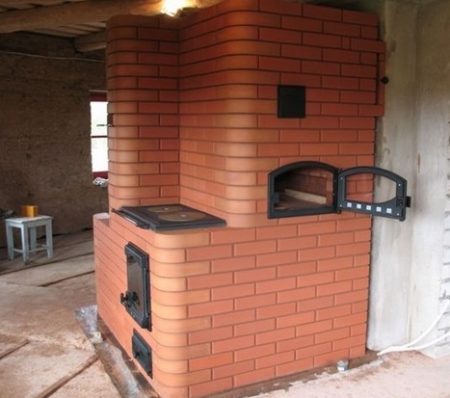 how to build a brick oven with your own hands for a summer residence video