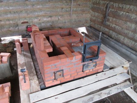 how to build a brick oven with your own hands for a summer residence, video drawings