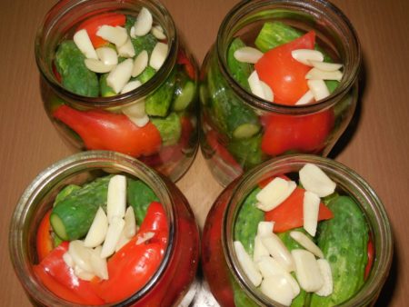 Cetrioli con peperoni