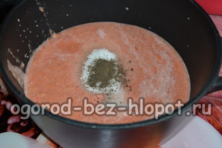 Kartoffelpüree im Topf