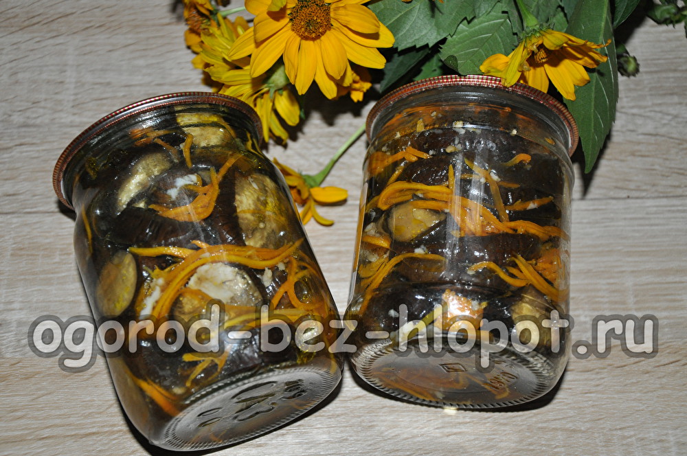 Aubergines aux carottes