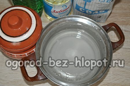 préparer la marinade