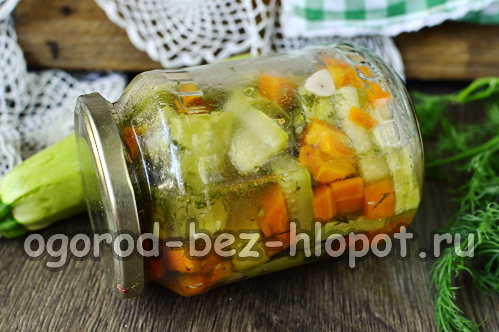 Zucchini ähneln Milchpilzen