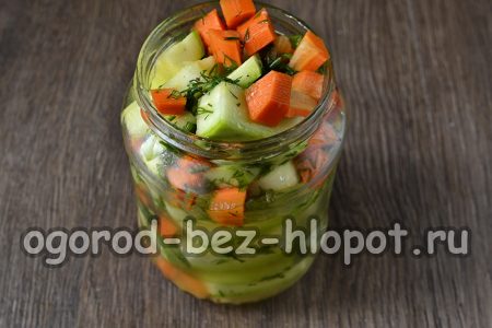 Die Gläser befüllen
