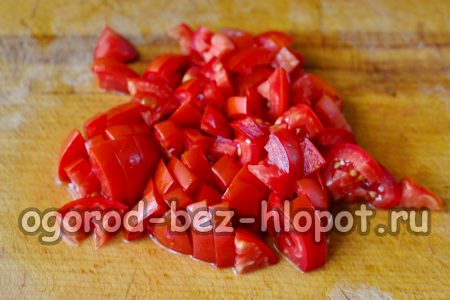geschnittene Tomaten