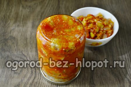 kühlender Gemüsekaviar