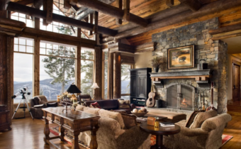 Intérieur d'une maison de campagne