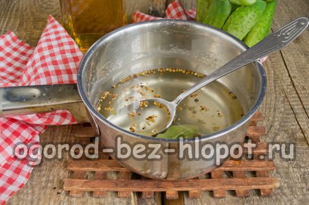 Die Marinade kochen