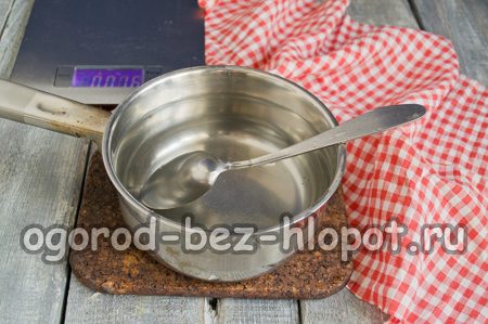 Налейте вода