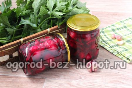 маринован чесън за зимата