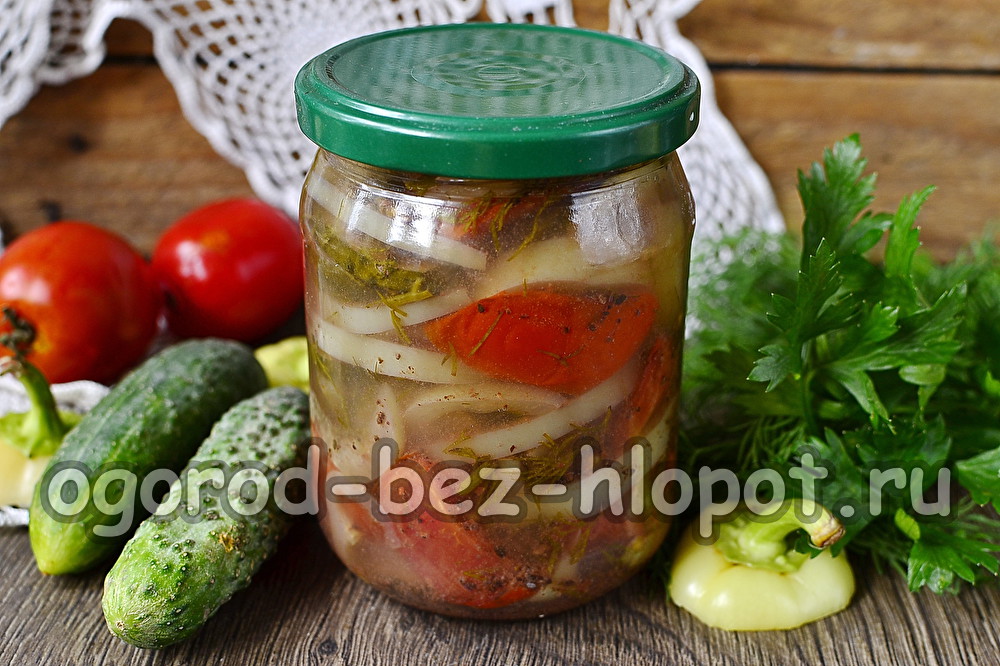 Салата от краставици