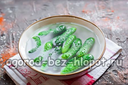 Cetrioli ammollati