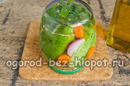 Drehe das Glas um