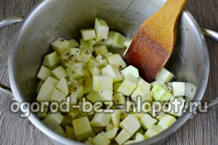 Marinierte Zucchini