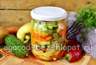 Gurkensalat für den Winter