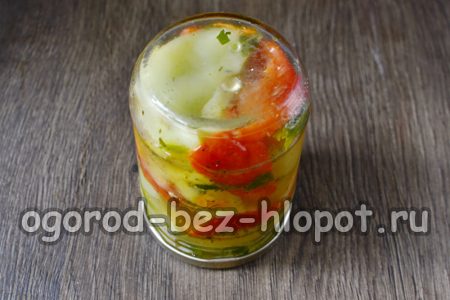 une collation en bocal