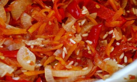 Lecho avec du riz