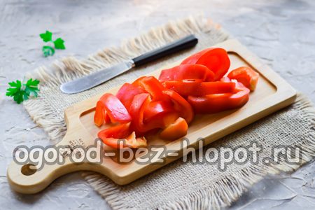 ψιλοκομμένες πιπεριές