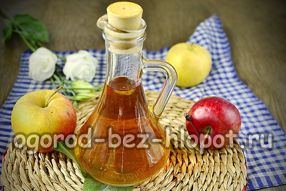 Apfelessig zu Hause