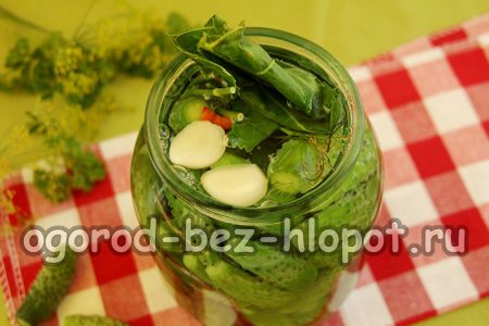 Die Marinade dazugeben