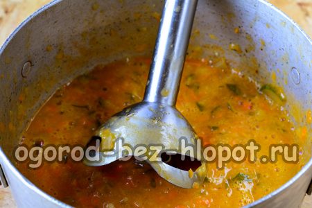 mixer les légumes