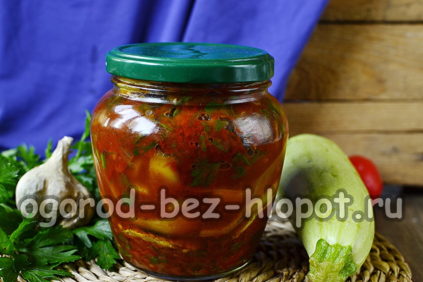 τηγανητά κολοκυθάκια σε σάλτσα ντομάτας
