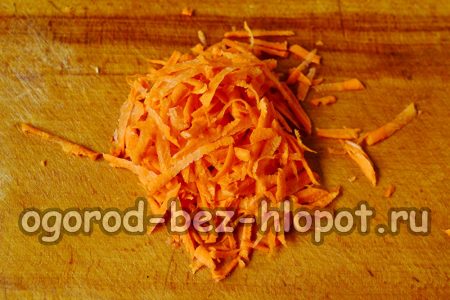 râper les carottes
