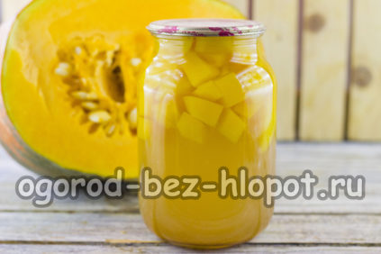 Kürbiskompott