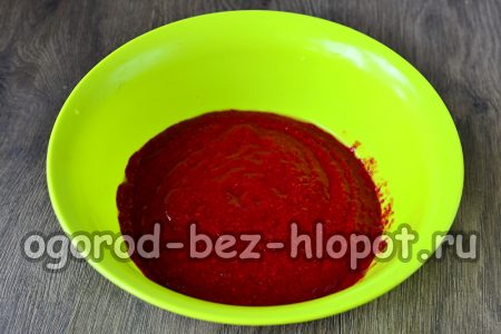 πουρέ σμέουρων