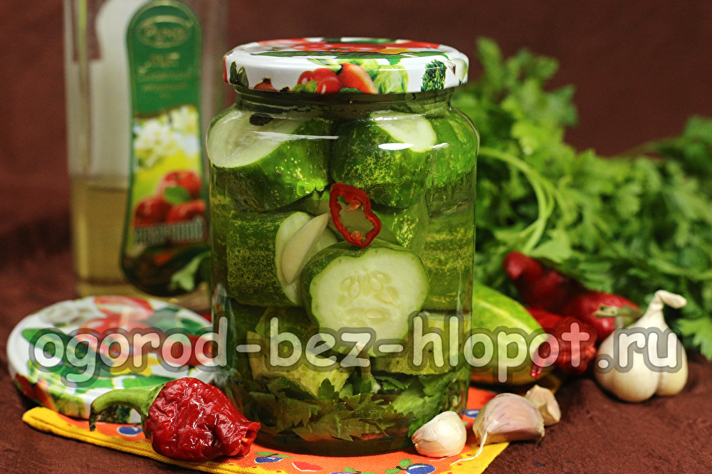 Marinade pour concombres