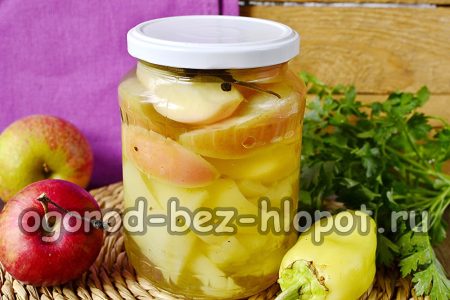 Die eingelegten Paprika sind fertig.