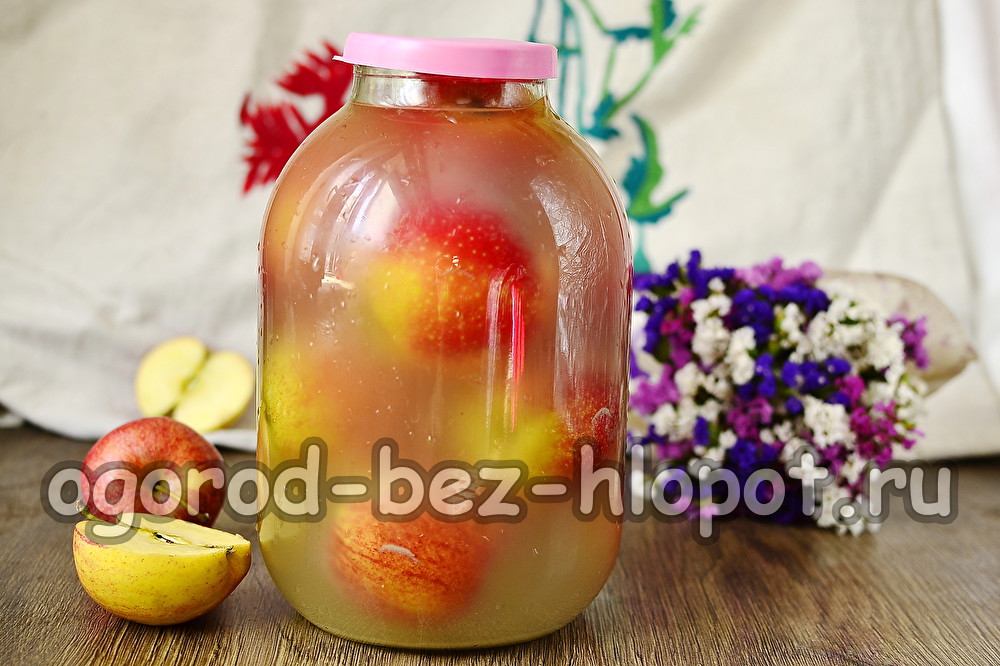 Eingelegte Äpfel