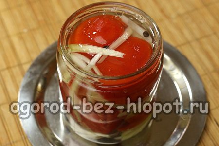 μαριναρισμένες ντομάτες