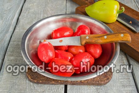 обелете и отстранете стъблата