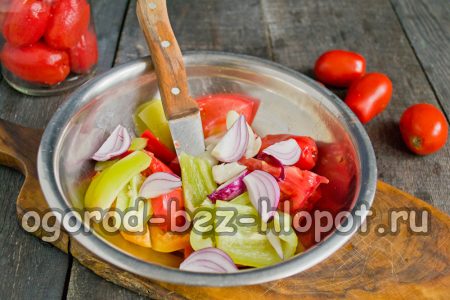 chop the onion