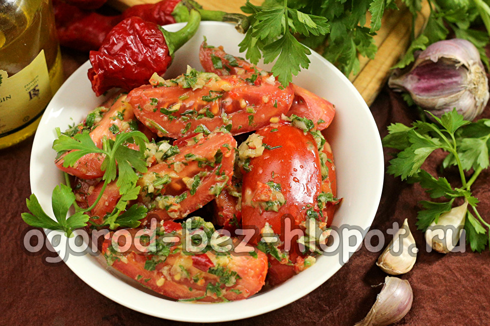 Una ricetta veloce per pomodori in stile coreano