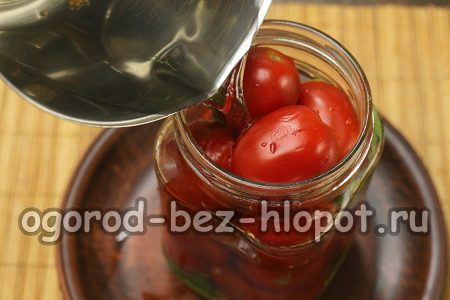 verser la marinade