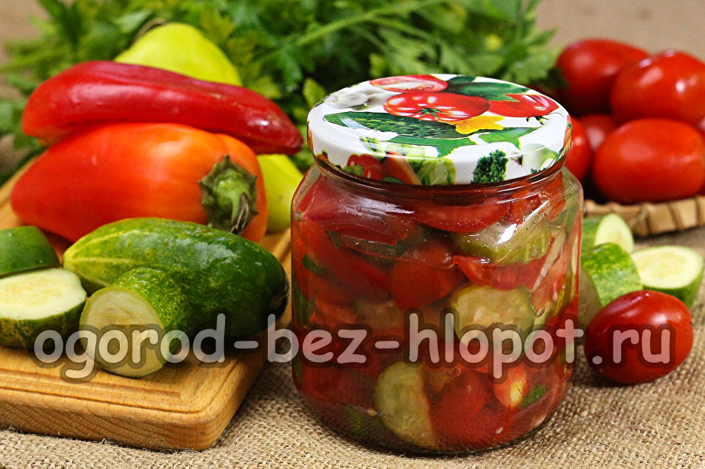 Donskoy-Salat mit Gurken