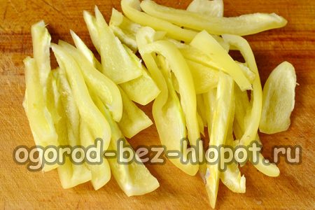 tritare il peperone