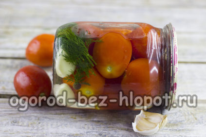Tomaten in Marinade