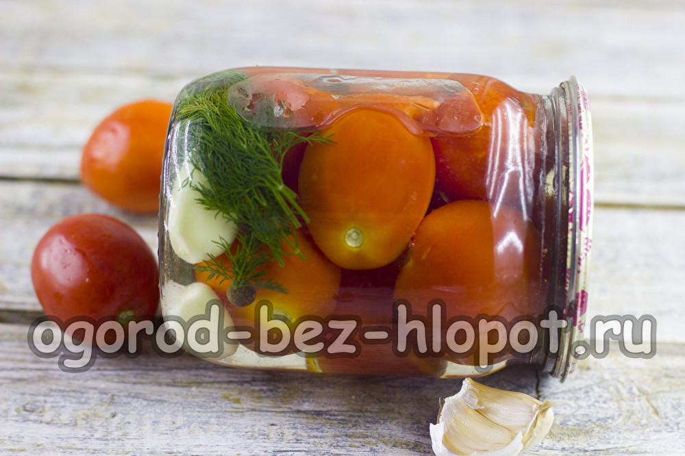 Eingelegte Tomaten