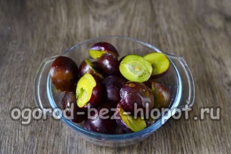 preparar ciruelas