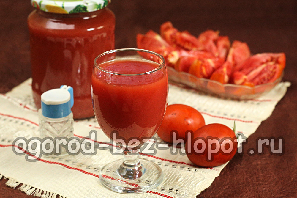 Succo di pomodoro pronto