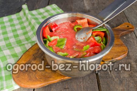 Tomaten mit Paprika