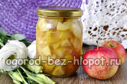 Μαρμελάδα μήλου "Πέντε λεπτά"